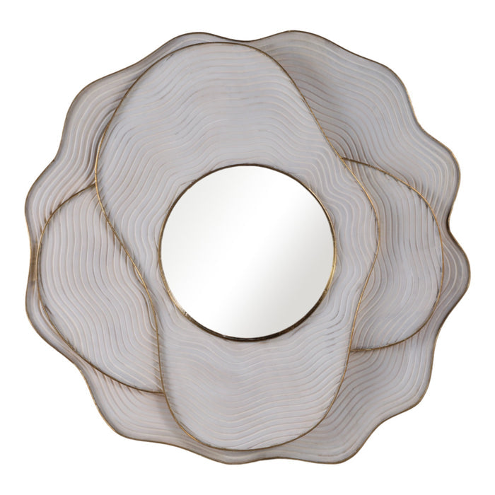 Kearny Layered Wood Wall Mirror