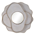 Kearny Layered Wood Wall Mirror