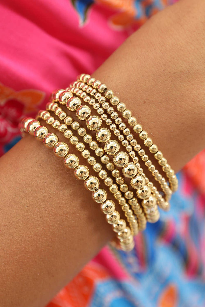 LDC 7pcs/Set Minimalist Beaded Luxury Bracelet Set
