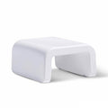 Line Ottoman in White