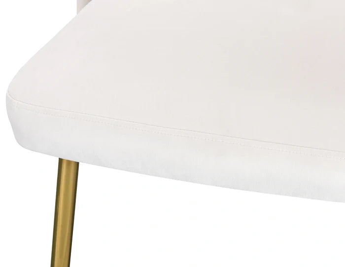 Logan Cream Velvet Dining Chair