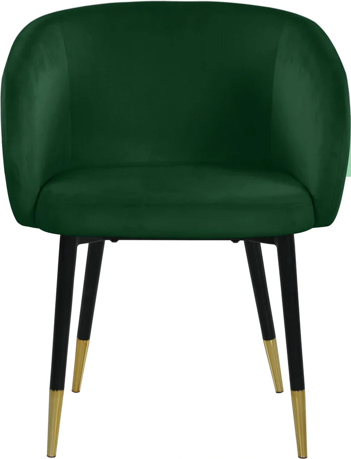 Louise Green Velvet Dining Chair