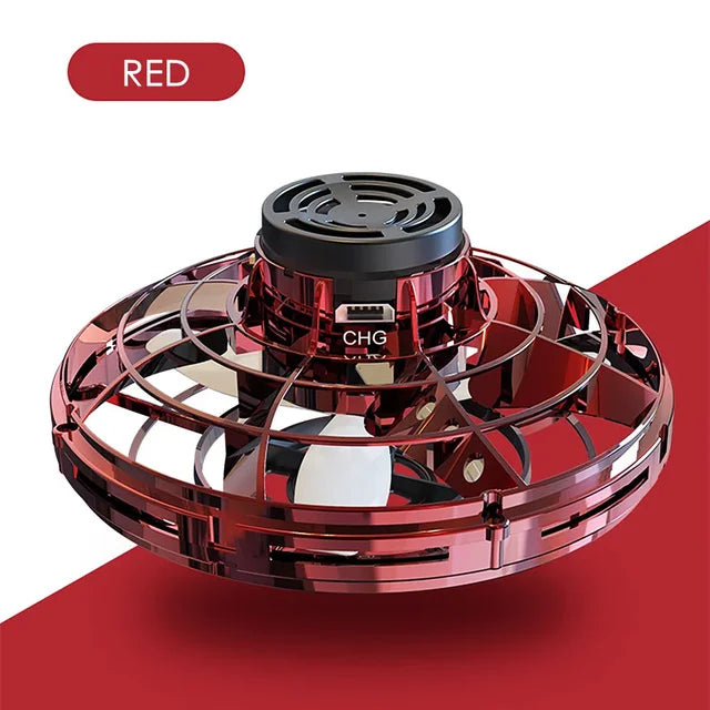 Magic Flying Drone UFO Spinner – LED Light-Up Flying Toy