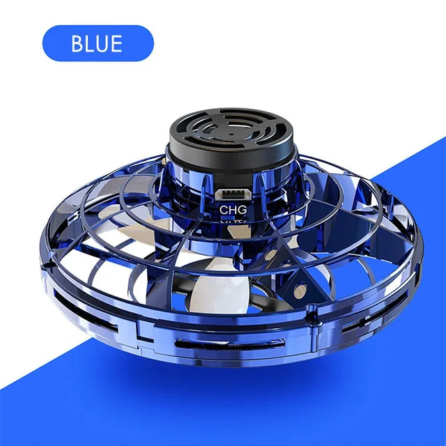 Magic Flying Drone UFO Spinner – LED Light-Up Flying Toy