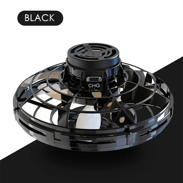 Magic Flying Drone UFO Spinner – LED Light-Up Flying Toy