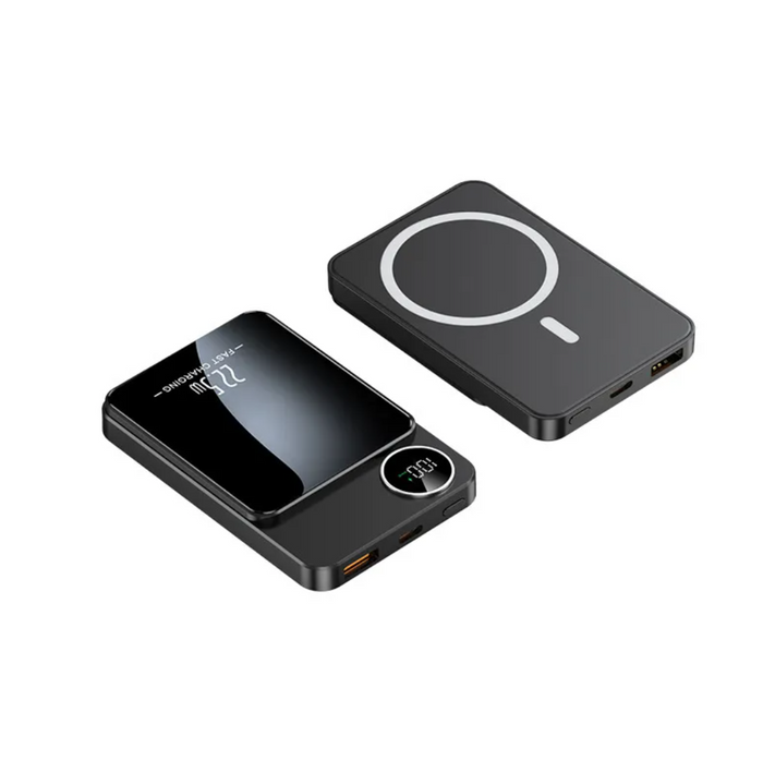 Magnetic Wireless Power Bank – Ultra-Slim Portable Charger