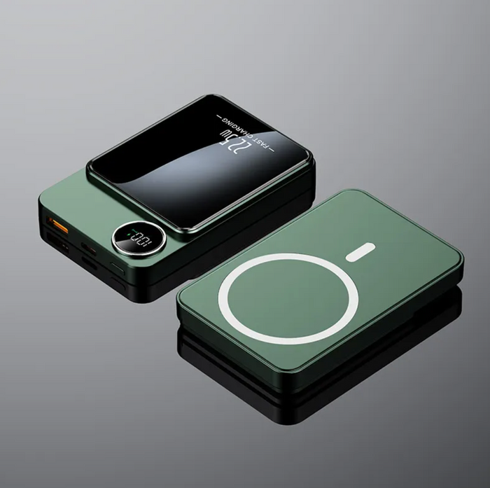 Magnetic Wireless Power Bank – Ultra-Slim Portable Charger