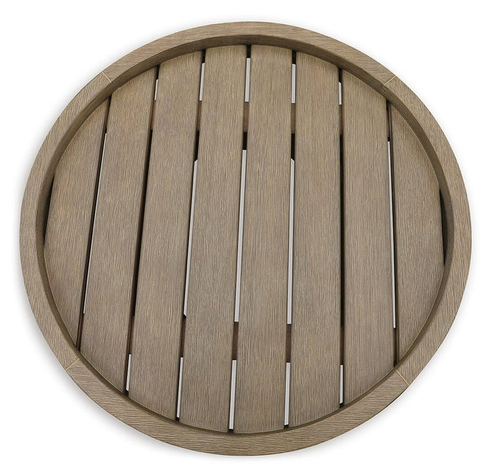 Marina Sun Round End Table
