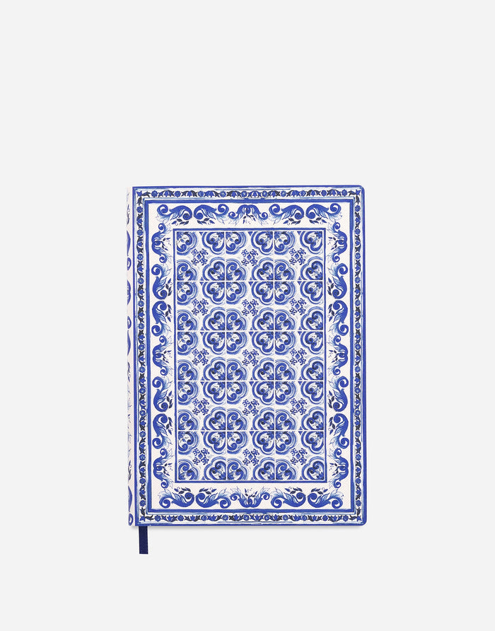 Medium Ruled Notebook Textile Cover Home Decor Dolce&Gabbana