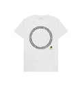 White Migrating Birds Kids T-shirt