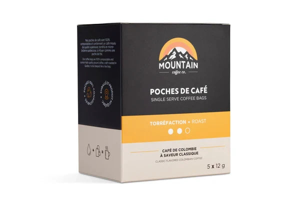 Mountain coffee co- Single serve coffee bags