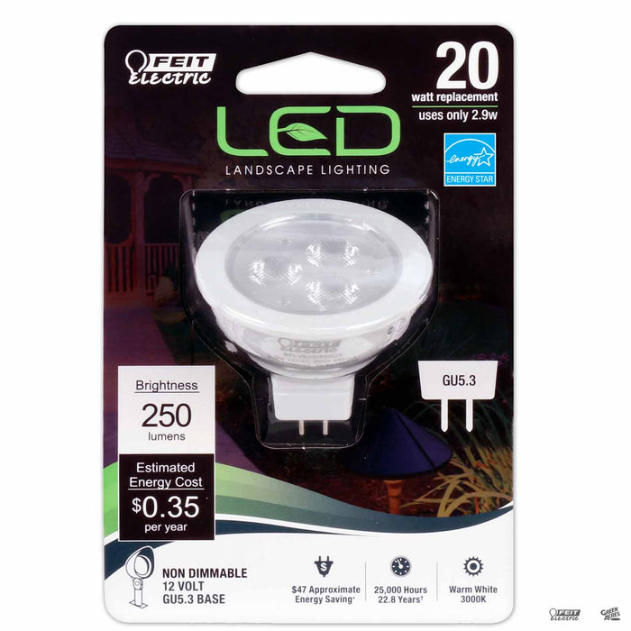 Feit Electric Bulb - MR16 LED Bulb - 2.9W