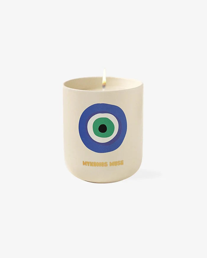 Mykonos Muse - Candle and Book Gift Set Gift Set Assouline