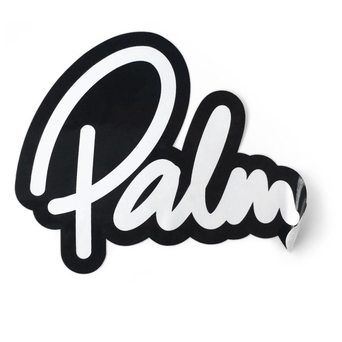 Palm Script Logo Stickers Large
