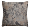 Pastoral Jacquard Euro Pillow - Rose Gold