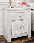 Paxberry Two Drawer Night Stand