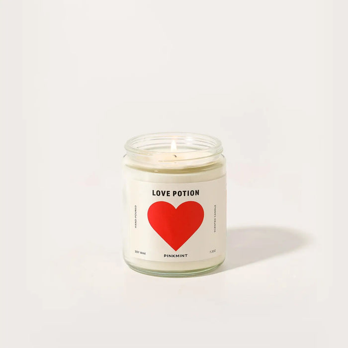Pinkmint Soy Candle | Love Potion