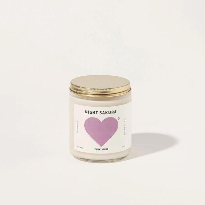 Pinkmint Soy Candle | Night Sakura