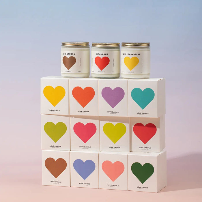 Pinkmint Soy Candle | Pink Cocktail