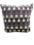 Purple Polka Dot Pillow
