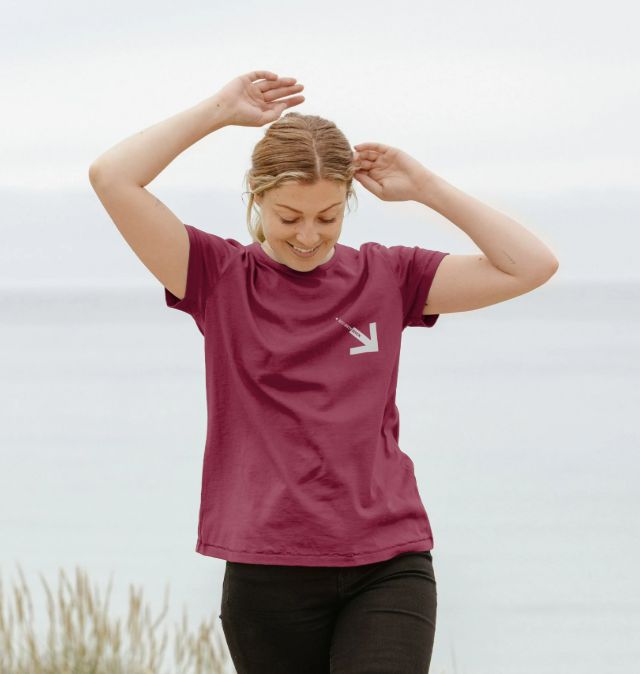 Red Sixty Seven Pocket Print Top