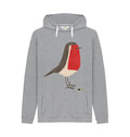 Light Heather Robin Men's Hoodie