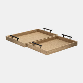 Sagebrook Accessories Cotton Trays