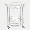 Sagebrook Accessories: Rolling Bar Cart