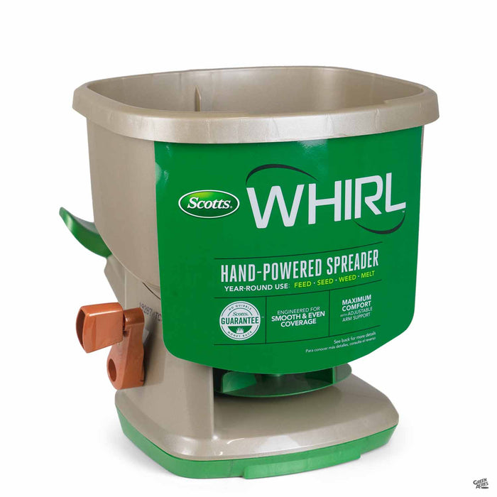 Scotts Whirl Hand-Powered Spreader