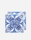 Set of 2 Linen Napkins Table Linens Dolce&Gabbana
