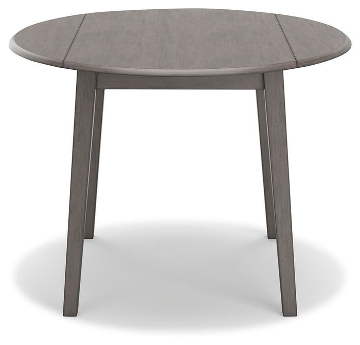 Shullden Round DRM Drop Leaf Table