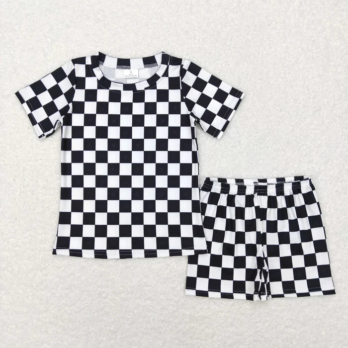 Sibling Baby Boys Shirt Top Shorts Summer Clothes Sets