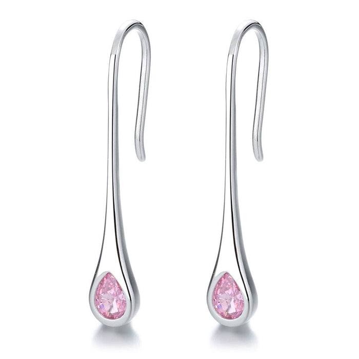 Silver Pull-through Earrings