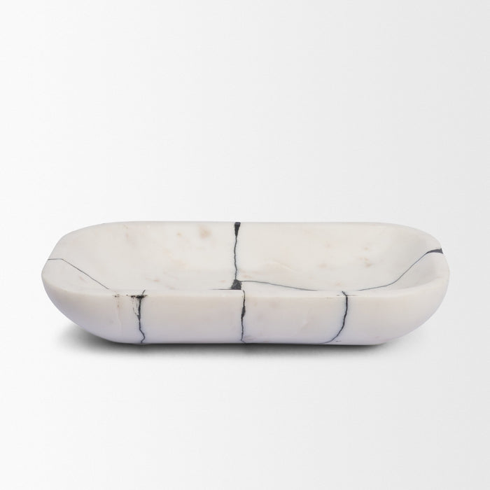 Sintessi Marble Rectangular Bowl