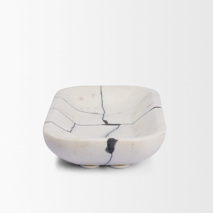 Sintessi Marble Rectangular Bowl