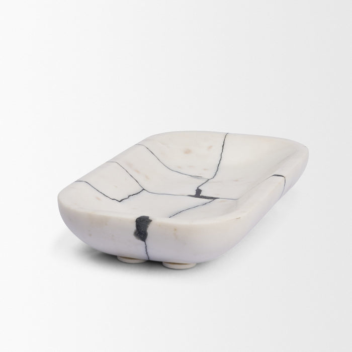 Sintessi Marble Rectangular Bowl