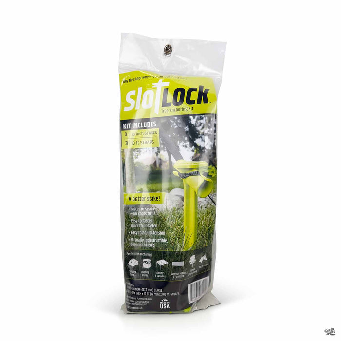 Slot Lock Tree Stake Kit 18 inch 3 pack