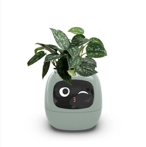 Smart AI Planter – 7-Sensor Self-Watering Plant Pot with Animated Display
