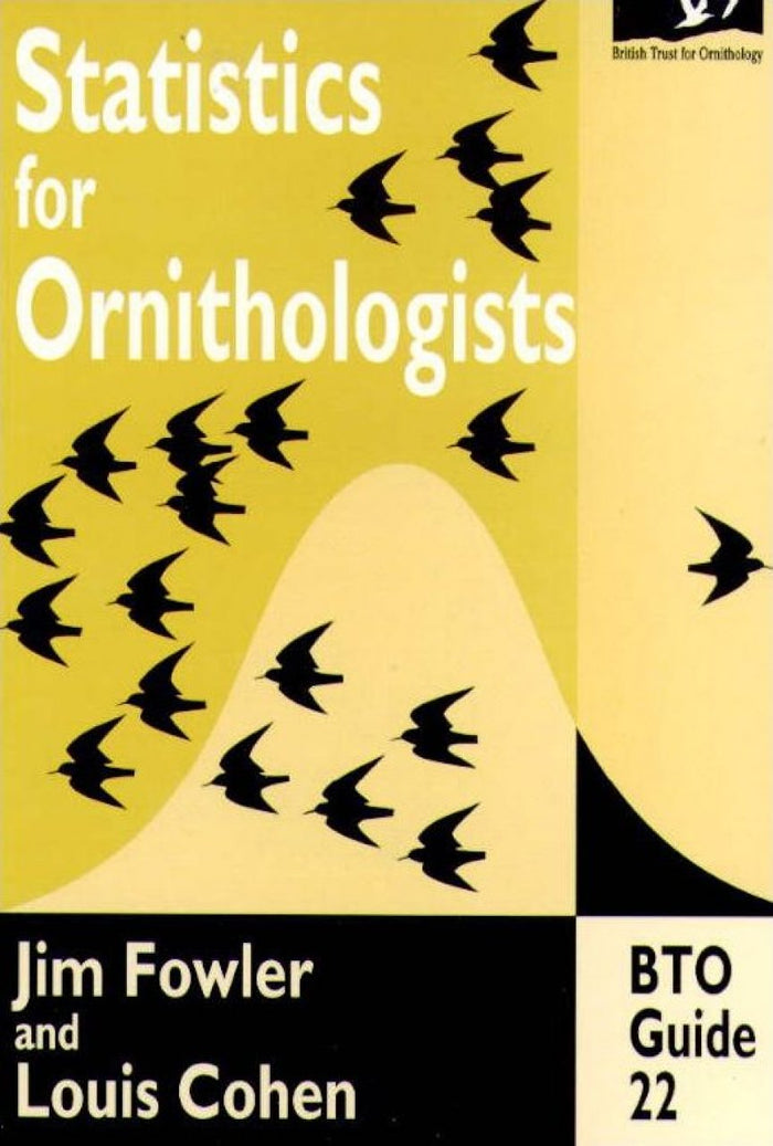 Statistics for Ornithologists