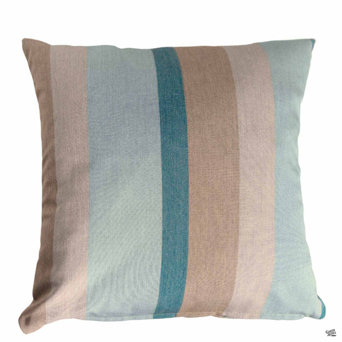 Pillow in Gateway Mist (Vertical Stripes)