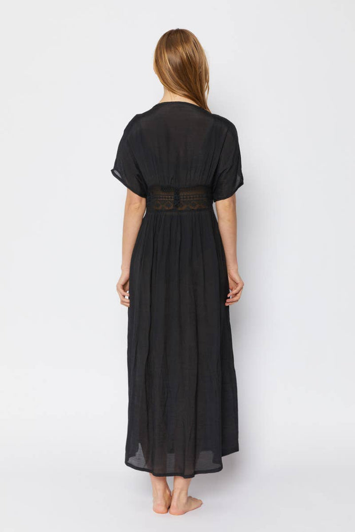 Swim cover up Long Caftan