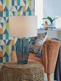 Tallow Glass Table Lamp (1/CN)