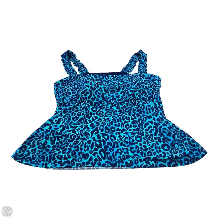 Tank Top Designer By Lilly Pulitzer In Blue, Size: L