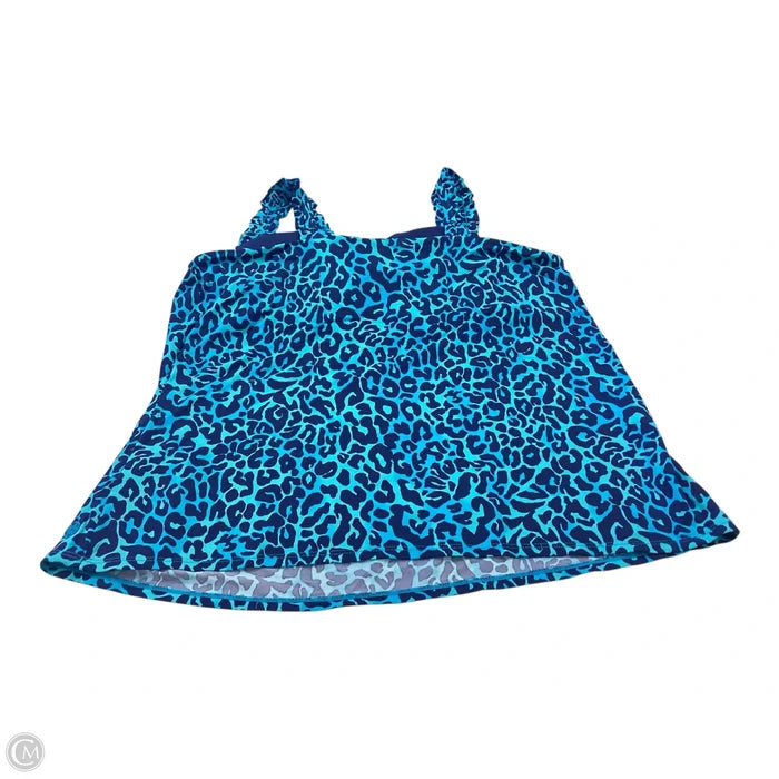 Tank Top Designer By Lilly Pulitzer In Blue, Size: L
