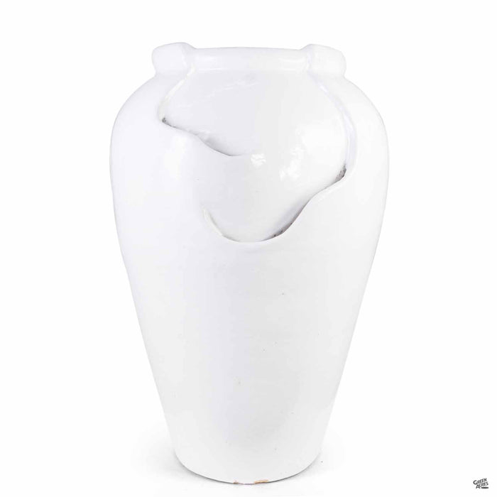 Tea Garden Fountain White 21 inch by 32 inch