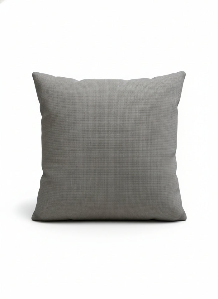 Textured Grey Stripe Pillow