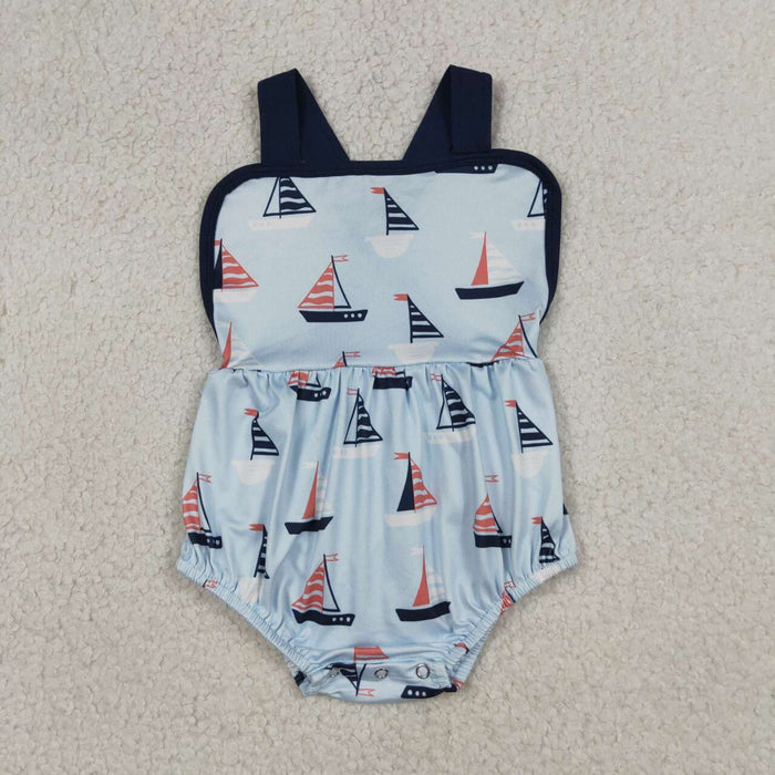 Toddler & Little Boys Matching Sailboat Outfits, Sibling Matching Set for Brothers, Summer Beach Wear