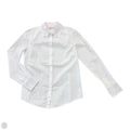Top Long Sleeve Designer By Tory Burch In White, Size: 4