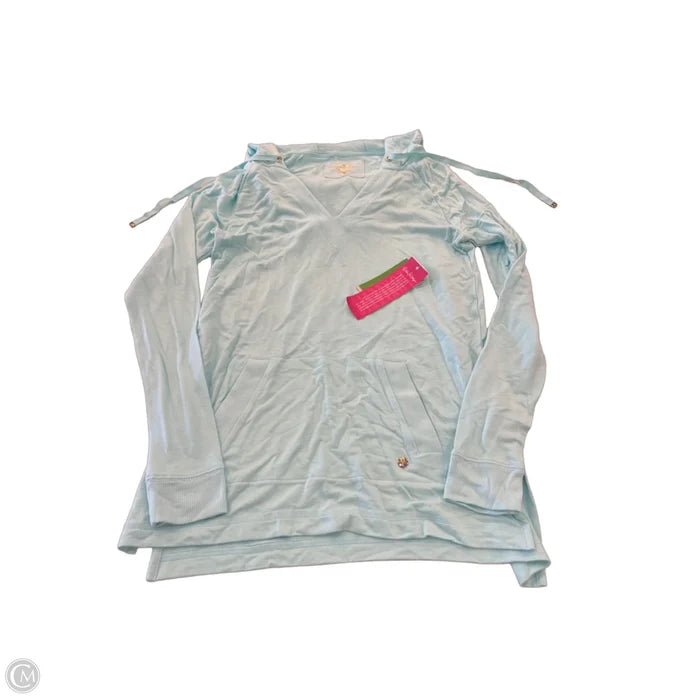 Top Long Sleeve Designer By Lilly Pulitzer In Blue, Size: Xs