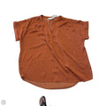 Top Short Sleeve By Gibson And Latimer In Brown, Size: S